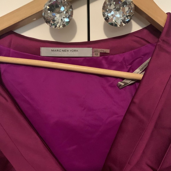 Suzi Chin satin stretch- NWT - 12 - Picture 8 of 9